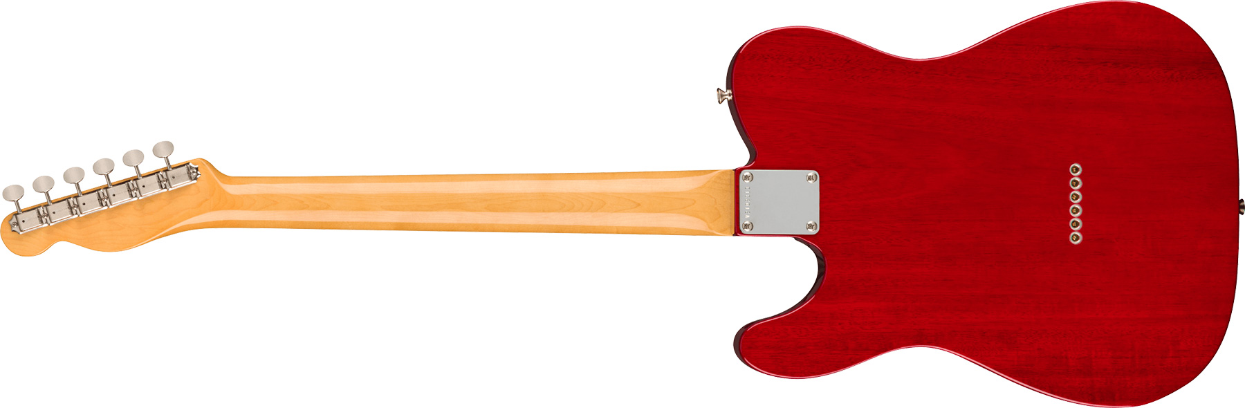 Fender Tele 1963 American Vintage Ii Usa 2s Ht Rw - Crimson Red Transparent - Televorm elektrische gitaar - Variation 1