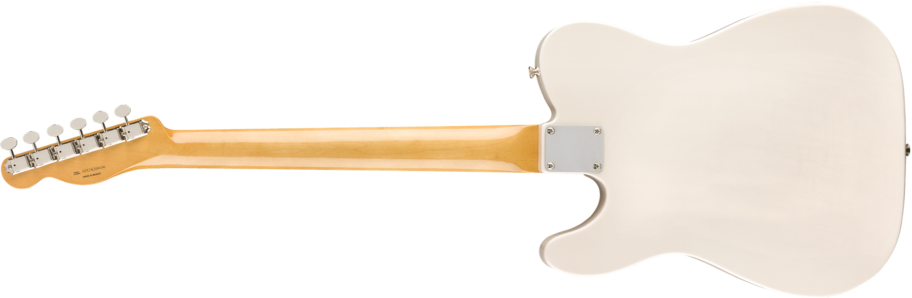 Fender Tele 60s Bigsby Vintera Vintage Mex Pf - White Blonde - Televorm elektrische gitaar - Variation 1