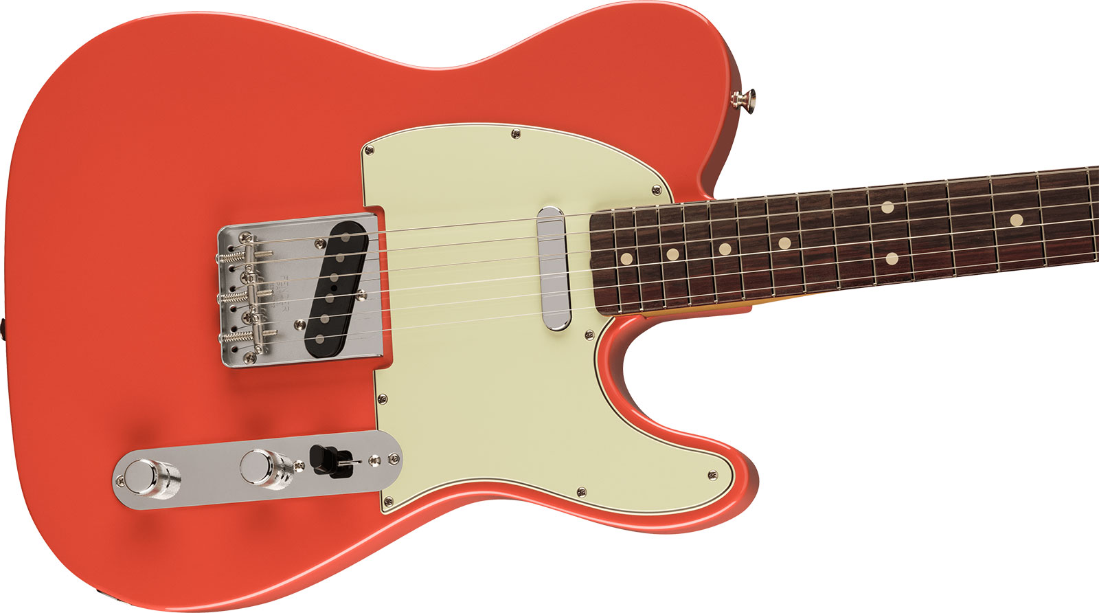 Fender Tele 60s Vintera 2 Mex 2s Ht Rw - Fiesta Red - Televorm elektrische gitaar - Variation 2