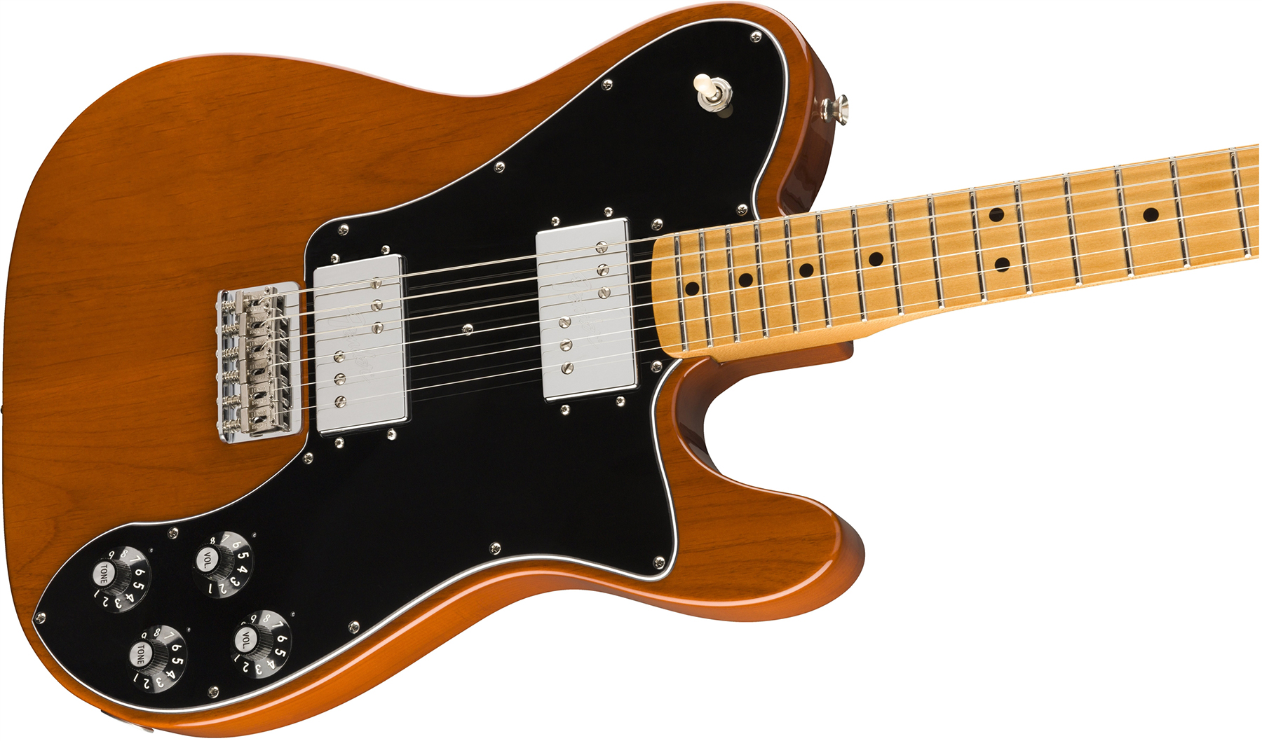 Fender Tele 70s Deluxe Vintera Vintage Mex Mn - Mocha - Televorm elektrische gitaar - Variation 2