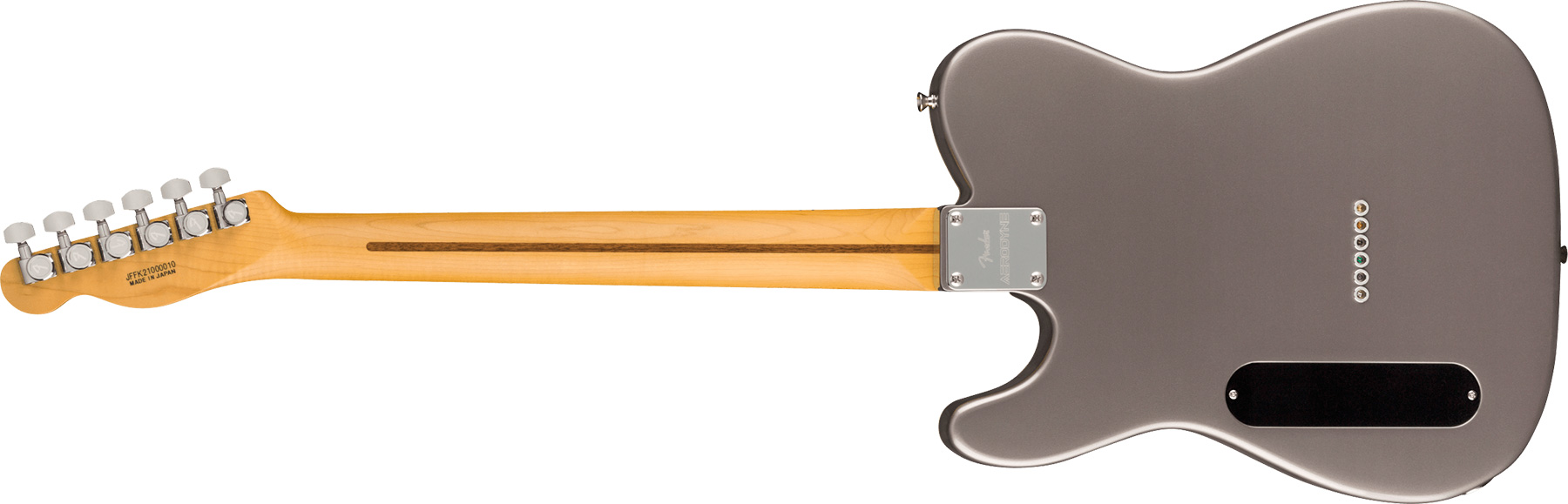 Fender Tele Aerodyne Special Jap 2s Ht Mn - Dolphin Gray Metallic - Televorm elektrische gitaar - Variation 1