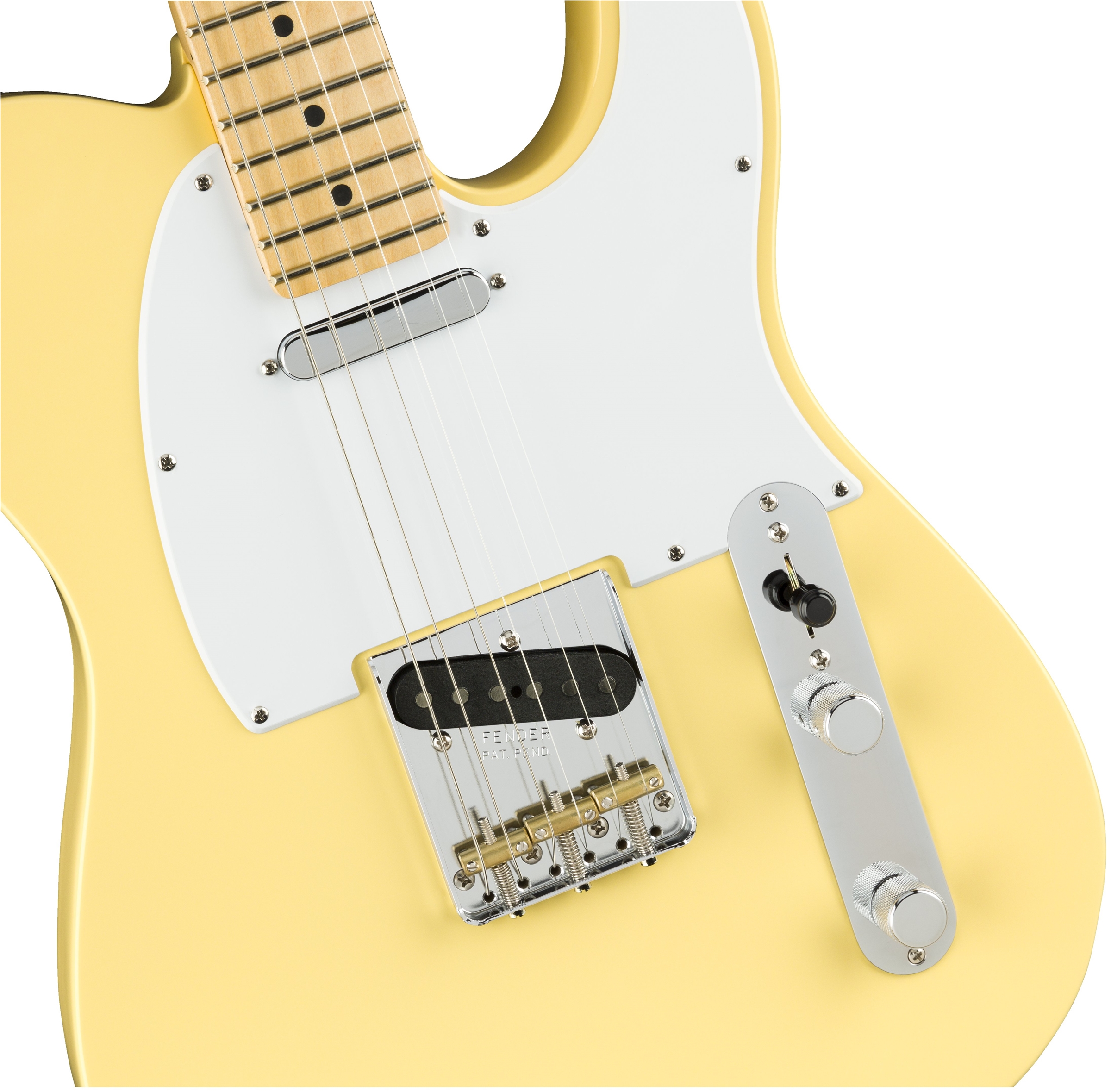 Fender Tele American Performer Usa Mn - Vintage White - Televorm elektrische gitaar - Variation 2