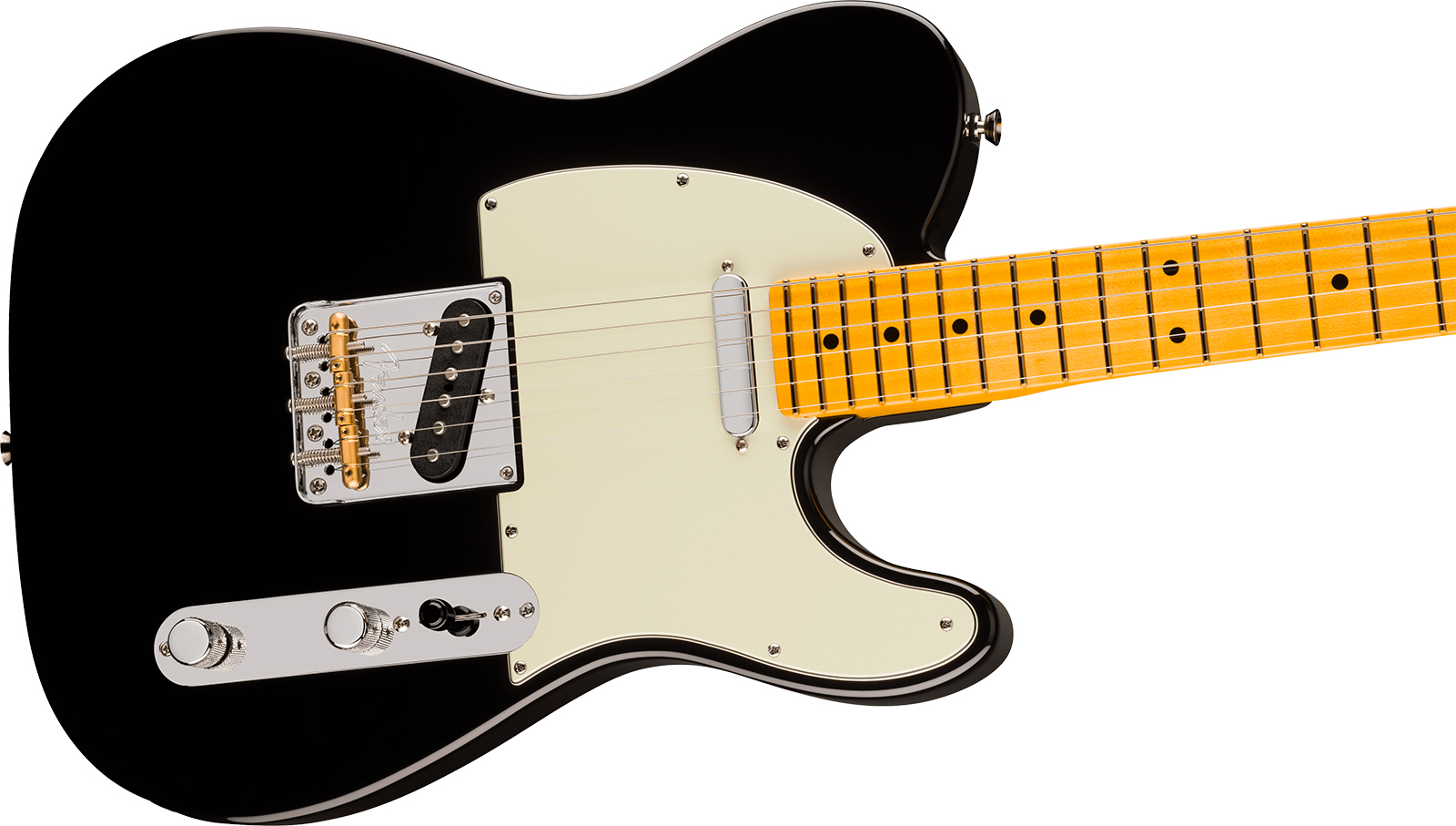 Fender Tele American Pro. Usa  2s Ht Mn - Black - Televorm elektrische gitaar - Variation 2