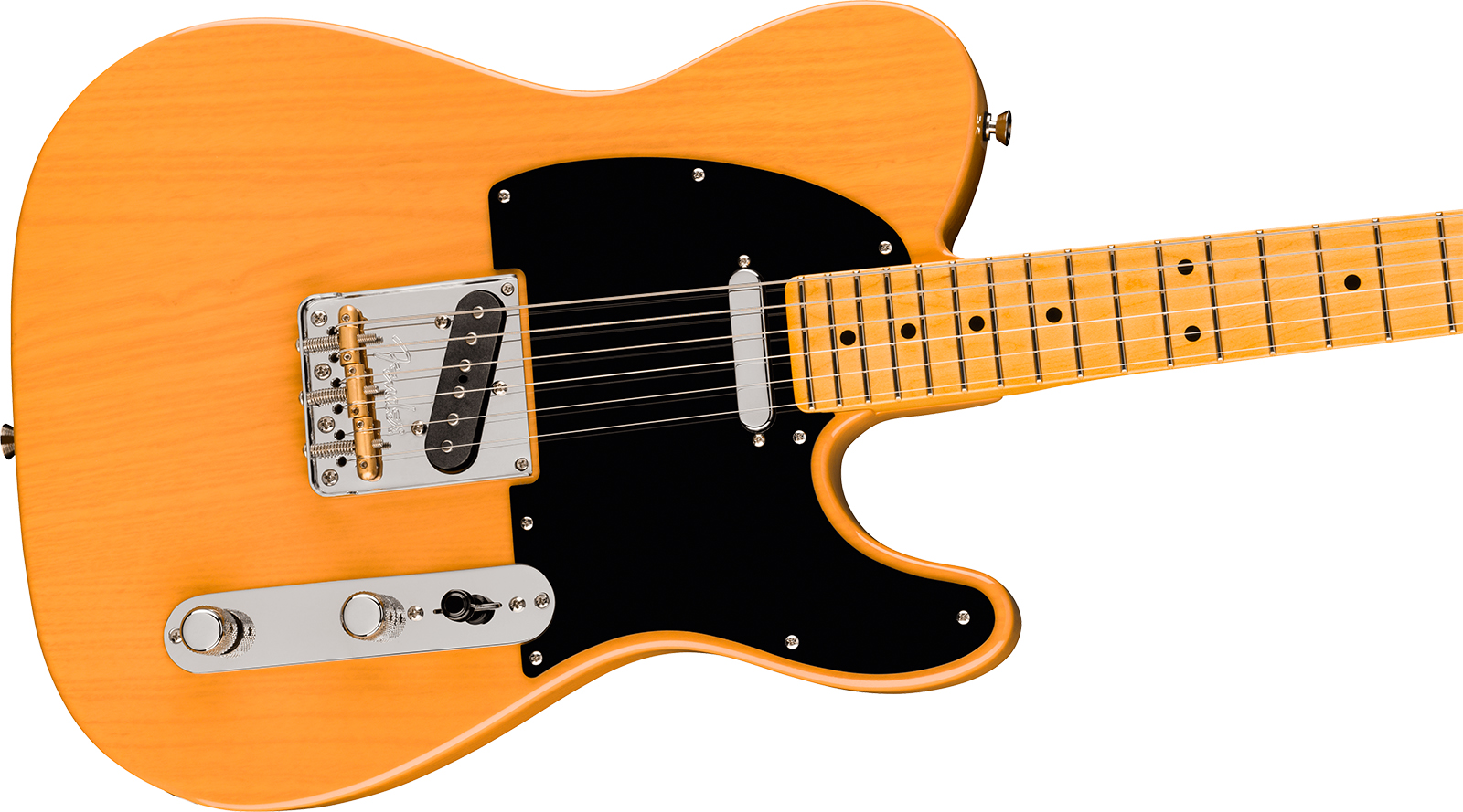 Fender Tele American Pro. Usa  2s Ht Mn - Butterscotch Blonde - Televorm elektrische gitaar - Variation 2
