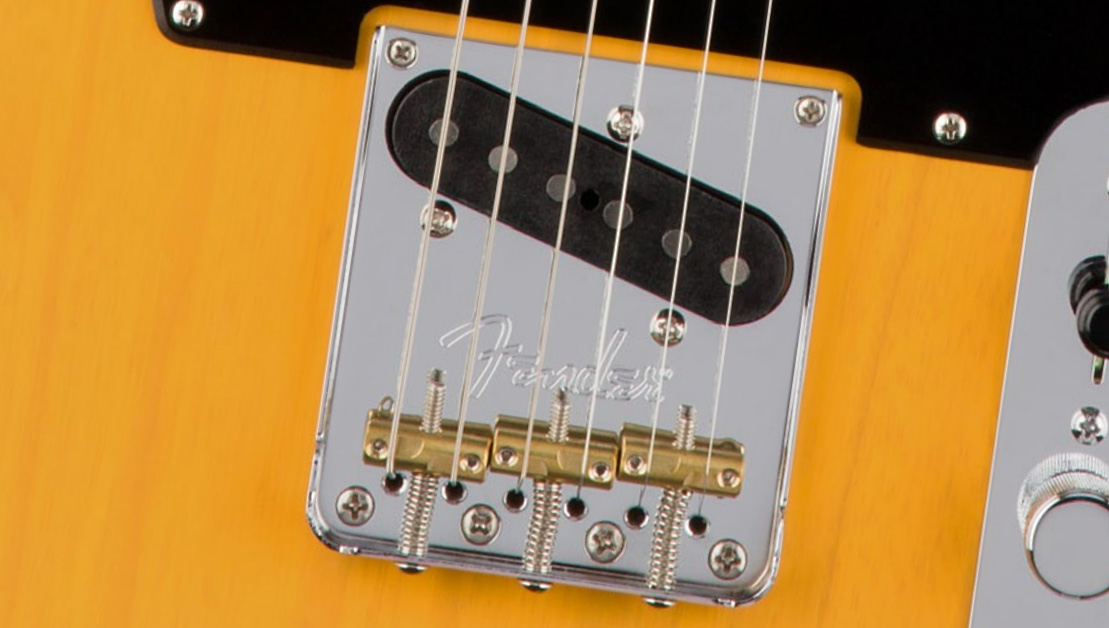 Fender Tele American Professional 2s Usa Mn - Butterscotch Blonde - Televorm elektrische gitaar - Variation 1