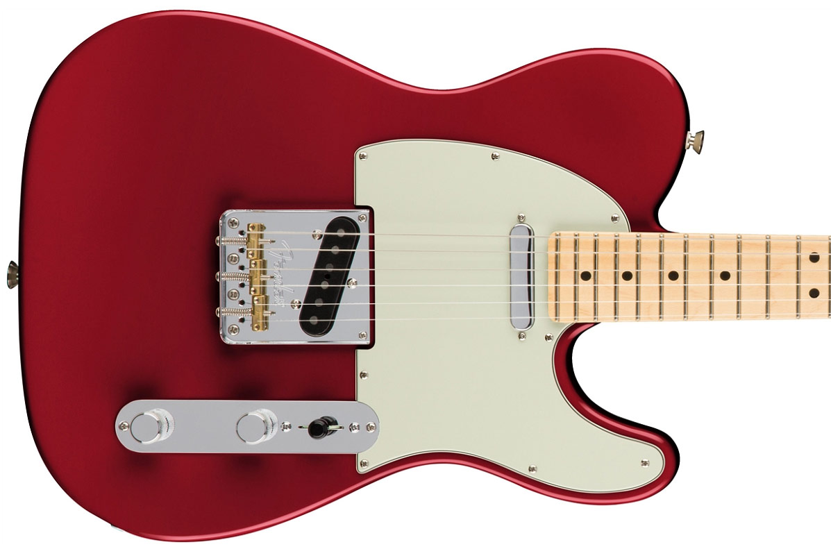 Fender Tele American Professional 2s Usa Mn - Candy Apple Red - Televorm elektrische gitaar - Variation 1