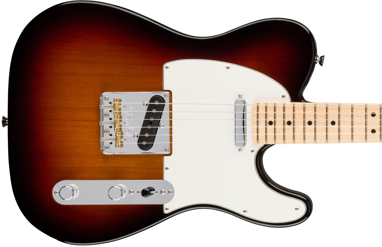 Fender Tele American Professional 2s Usa Mn - 3-color Sunburst - Televorm elektrische gitaar - Variation 1