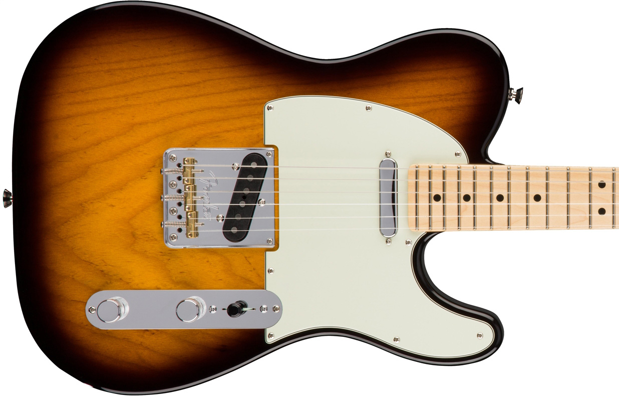 Fender Tele American Professional 2s Usa Mn - 2-color Sunburst - Televorm elektrische gitaar - Variation 1