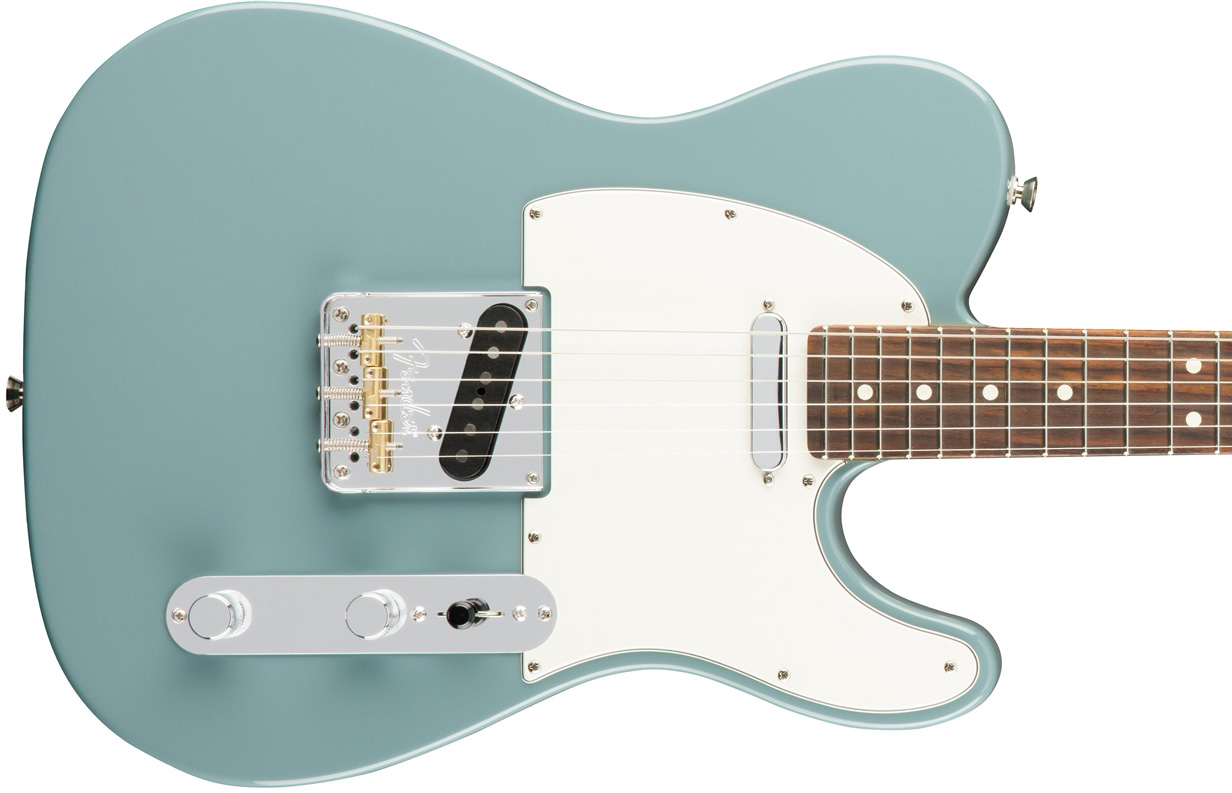 Fender Tele American Professional 2s Usa Rw - Sonic Grey - Elektrische gitaar in Str-vorm - Variation 1