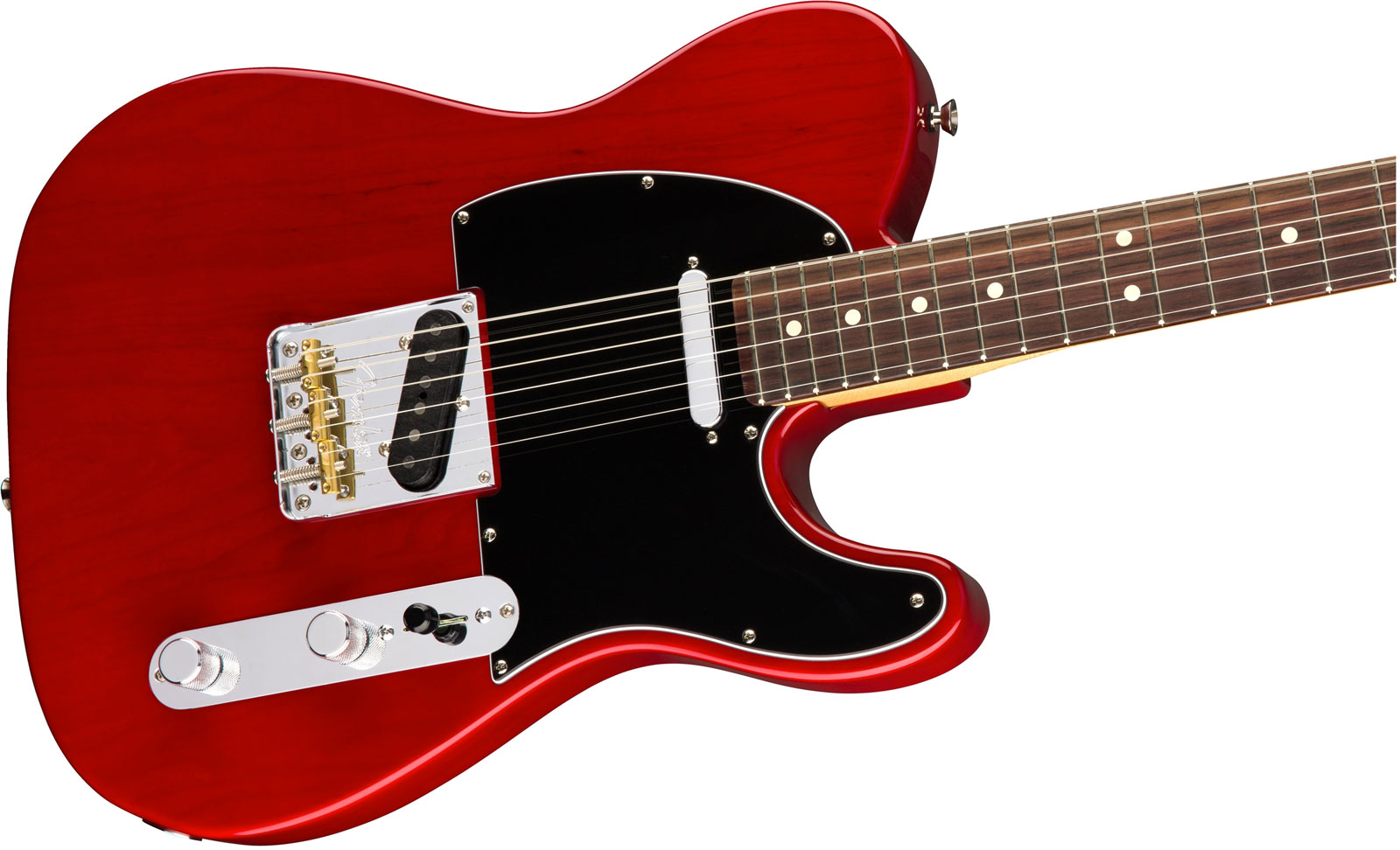 Fender Tele American Professional 2s Usa Rw - Crimson Red Transparent - Elektrische gitaar in Str-vorm - Variation 2