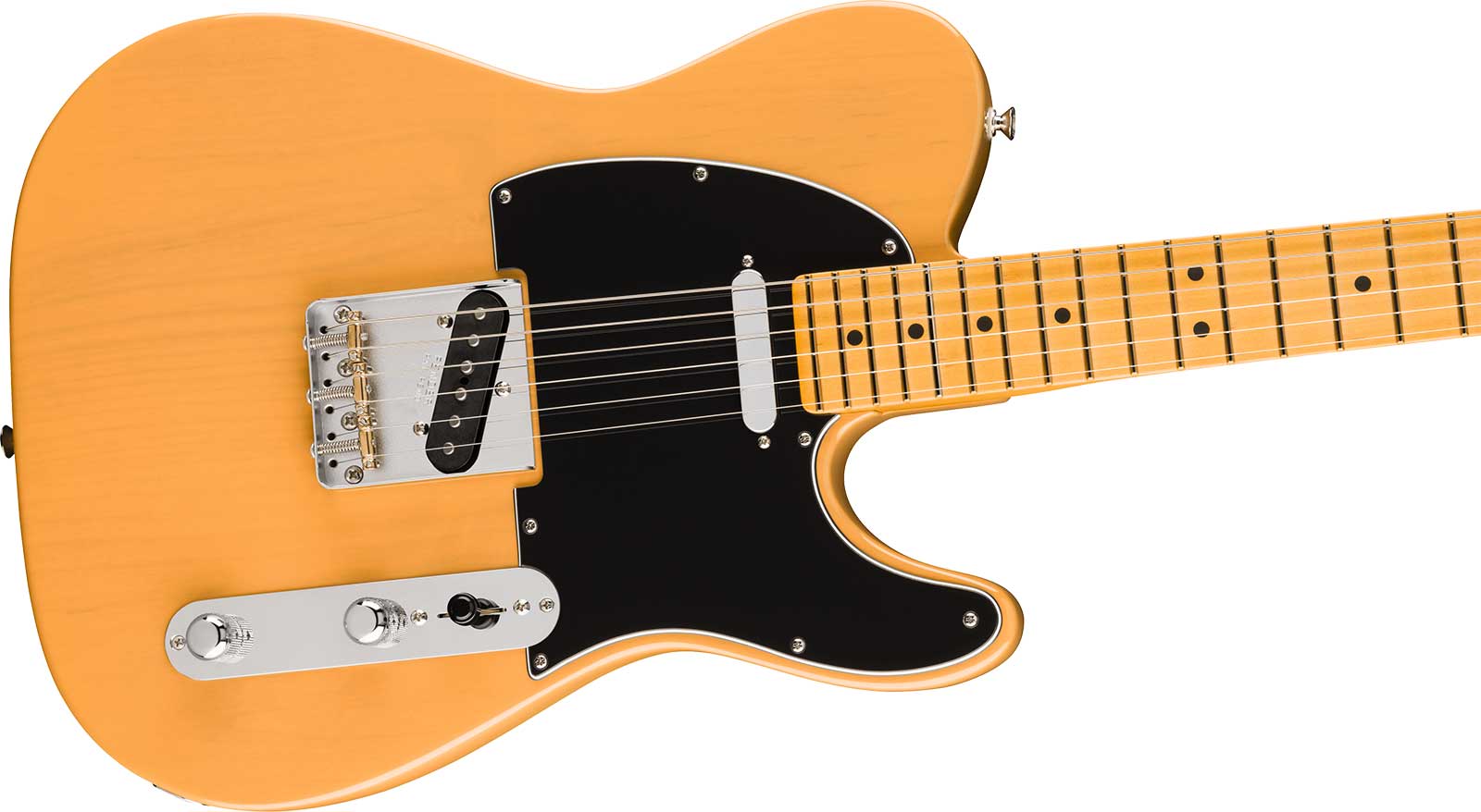 Fender Tele American Professional Classic Usa 2s Ht Mn - Butterscotch Blonde - Televorm elektrische gitaar - Variation 2