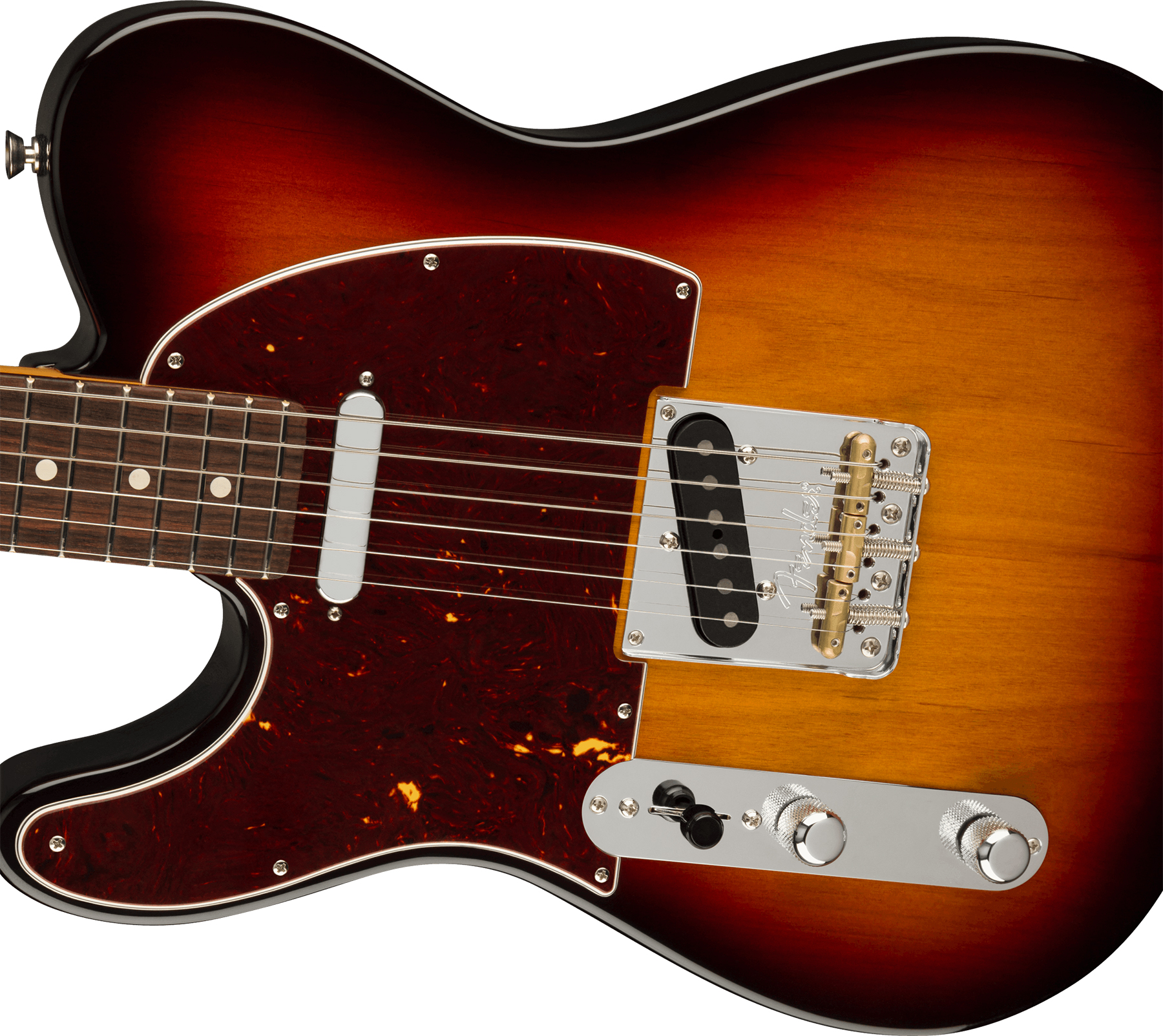 Fender Tele American Professional Ii Lh Gaucher Usa Rw - 3-color Sunburst - Linkshandige elektrische gitaar - Variation 2