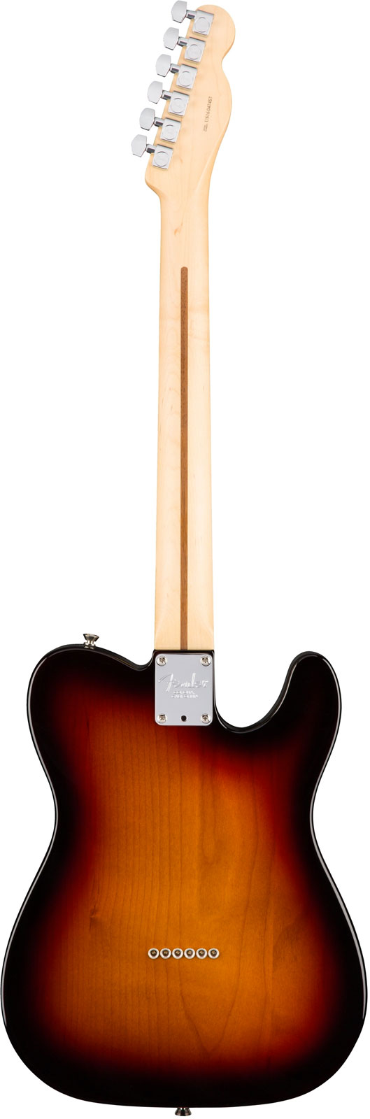Fender Tele American Professional Lh Usa Gaucher 2s Mn - 3-color Sunburst - Linkshandige elektrische gitaar - Variation 1