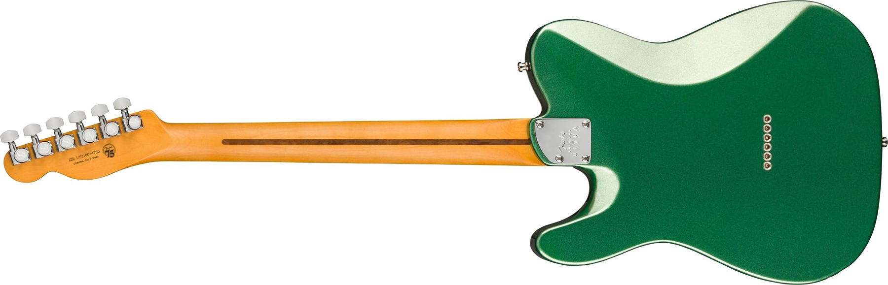 Fender Tele American Ultra Fsr Ltd Usa 2s Ht Eb - Mystic Pine Green - Televorm elektrische gitaar - Variation 1