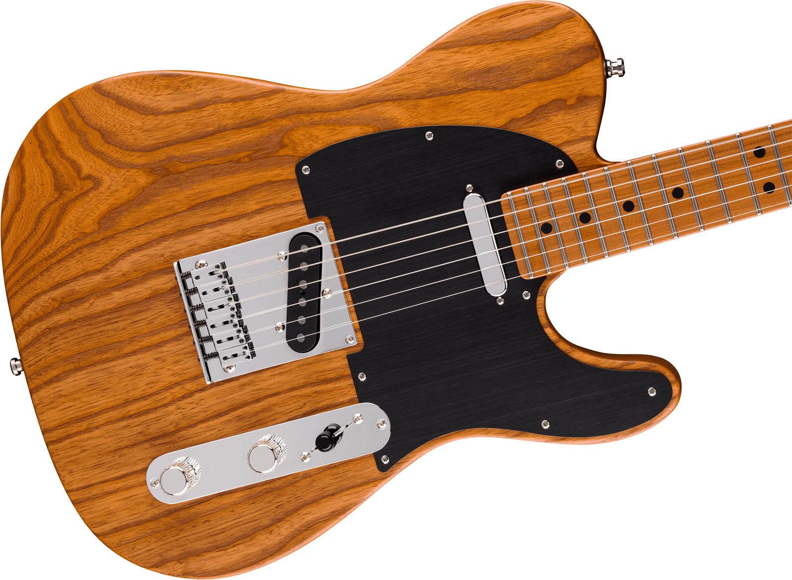 Fender Tele American Ultra Ii Ltd Usa 3s Custom Shop Ht Mn - Natural - Televorm elektrische gitaar - Variation 2