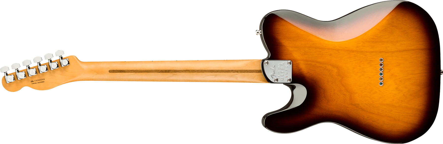 Fender Tele American Ultra Luxe Usa Mn +etui - 2-color Sunburst - Televorm elektrische gitaar - Variation 1