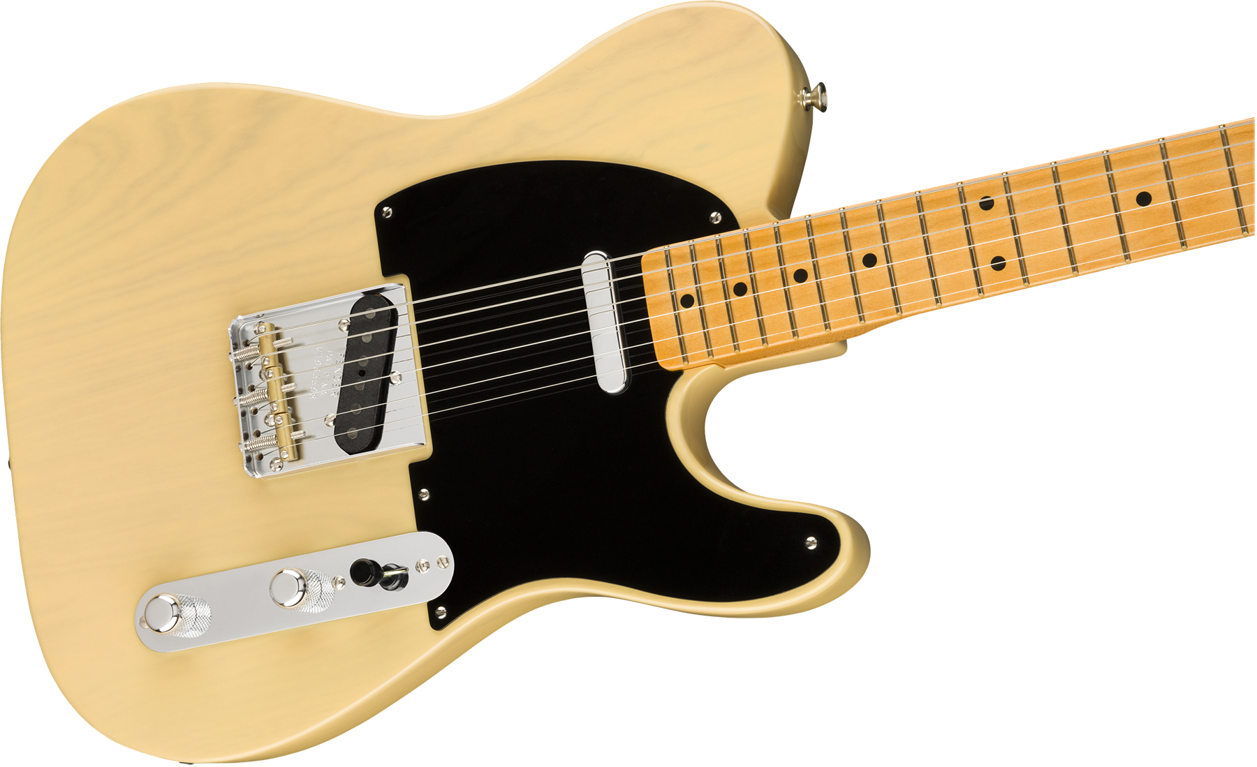 Fender Tele Broadcaster 70th Anniversary Usa Mn - Blackguard Blonde - Televorm elektrische gitaar - Variation 2