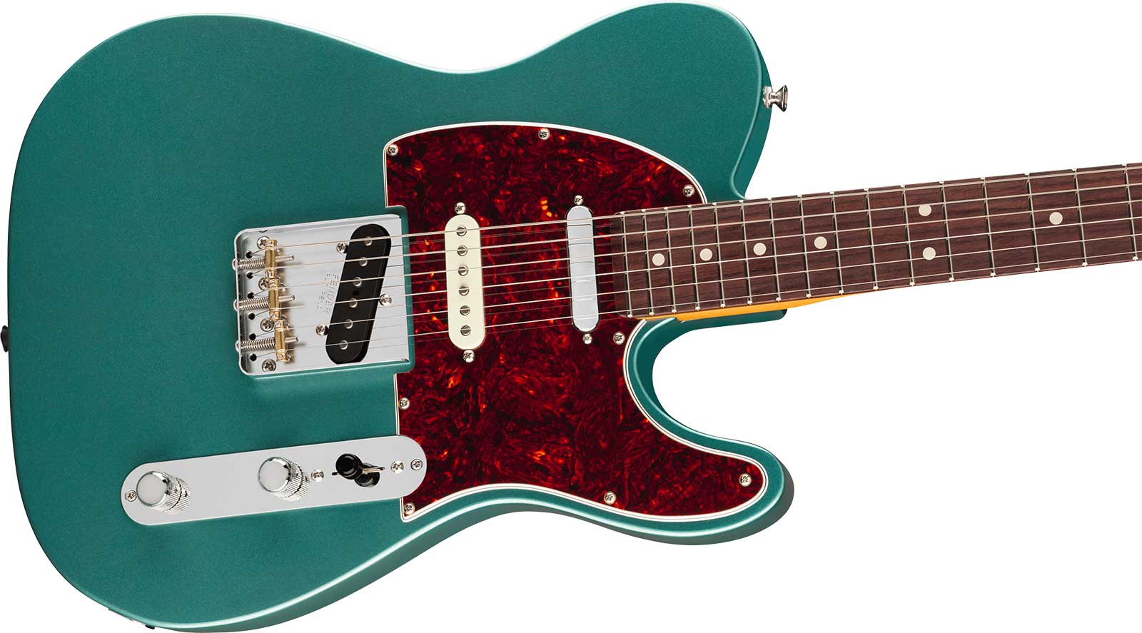 Fender Tele Classic Hotshot American Pro Usa 3s Ht Rw - Faded Sherwood Green Metallic - Televorm elektrische gitaar - Variation 2