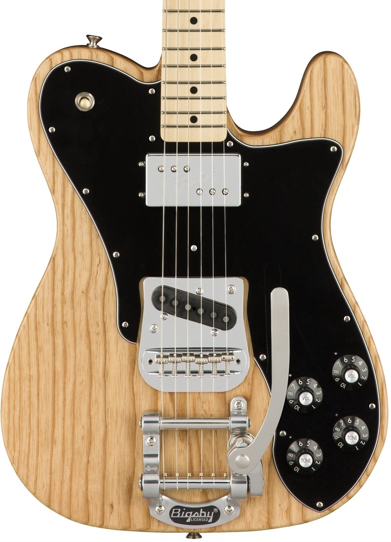 Fender Tele Custom 72 Bigsby Classic Ltd Mex Sh Mn - Natural - Televorm elektrische gitaar - Variation 2