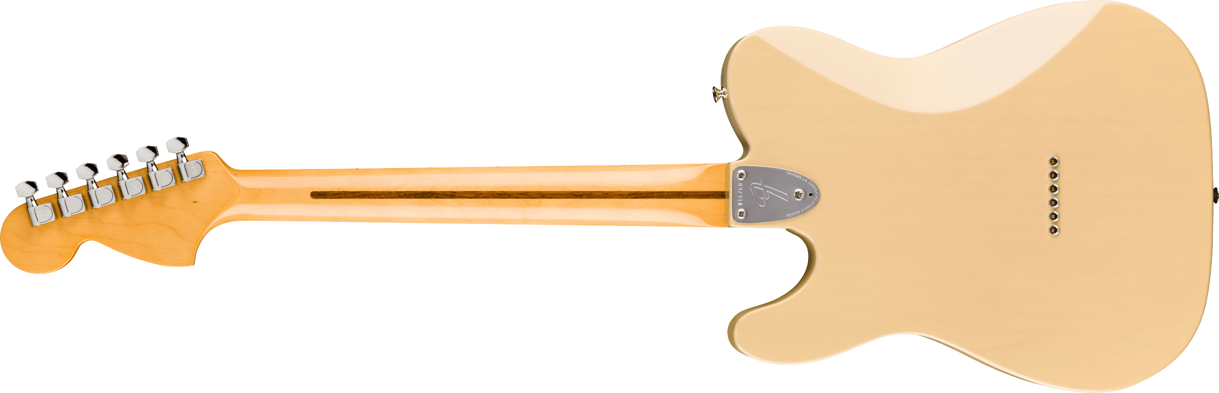 Fender Tele Deluxe 1975 American Vintage Ii Usa 2h Ht Mn - Vintage Blonde - Televorm elektrische gitaar - Variation 1