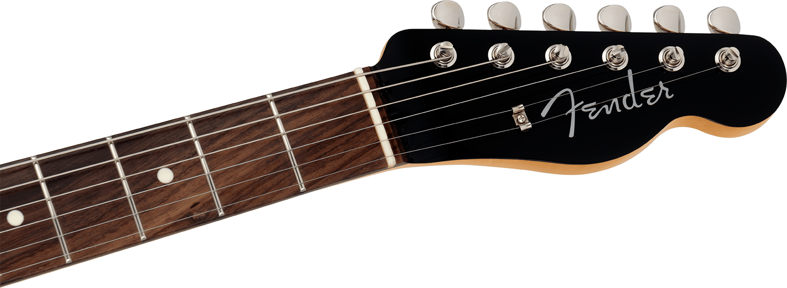 Fender Tele Hybrid Ii Hh Mij Ltd Jap 2h Ht Rw - Black - Televorm elektrische gitaar - Variation 3