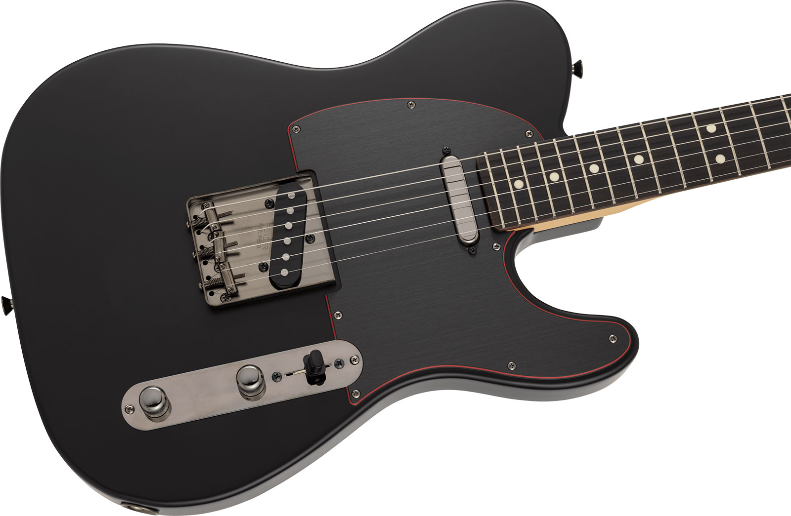 Fender Tele Hybrid Ii Mij Ltd Jap 2s Ht Rw - Black - Televorm elektrische gitaar - Variation 2