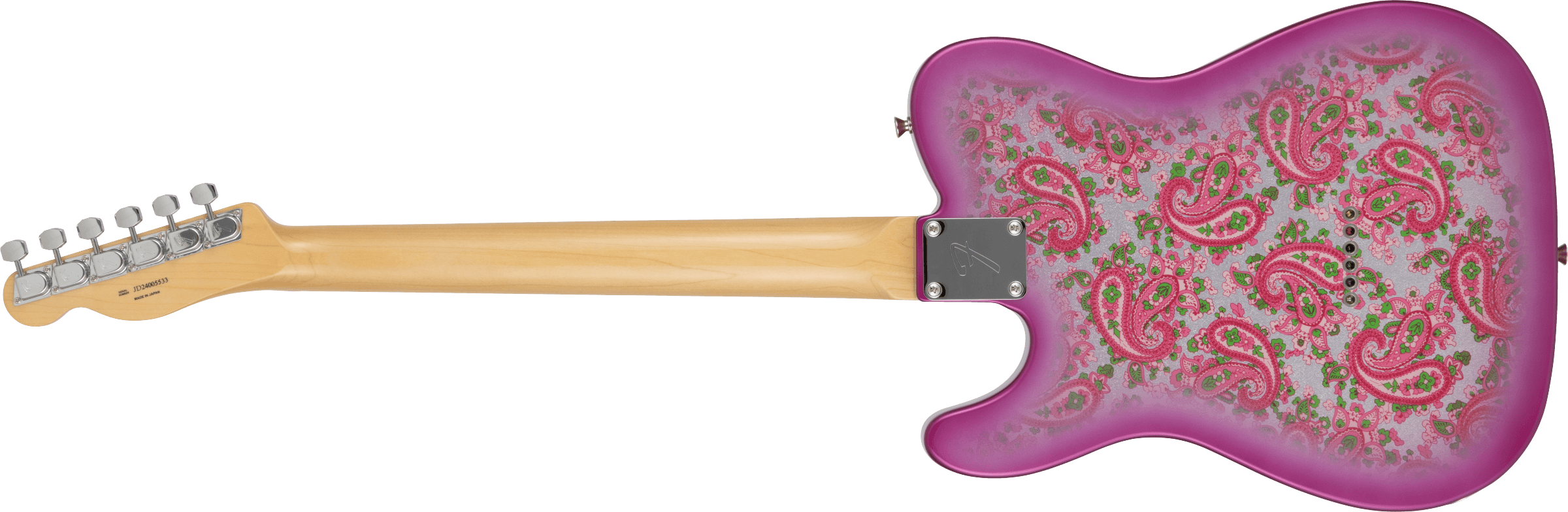 Fender Tele Ltd Jap 2s Ht Mn - Pink Paisley - Televorm elektrische gitaar - Variation 1