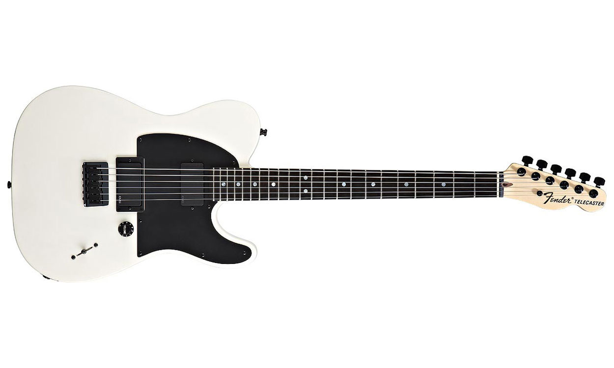 Fender Jim Root Telecaster (mex, Eb) - Flat White - Televorm elektrische gitaar - Variation 1