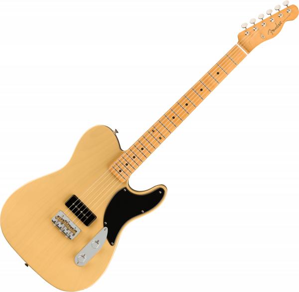 Solid body elektrische gitaar Fender Noventa Telecaster (MEX, MN) - vintage blonde