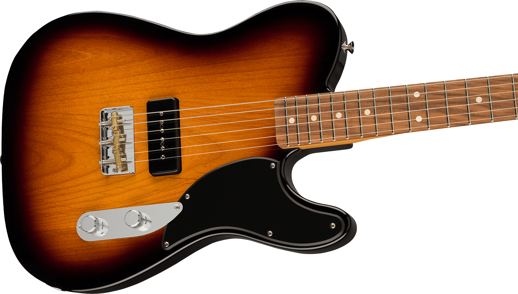 Fender Tele Noventa Mex Pf +housse - 2-color Sunburst - Televorm elektrische gitaar - Variation 2