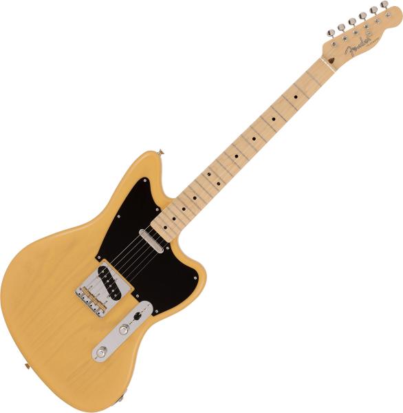 Solid body elektrische gitaar Fender Made in Japan Offset Telecaster - Butterscotch blonde