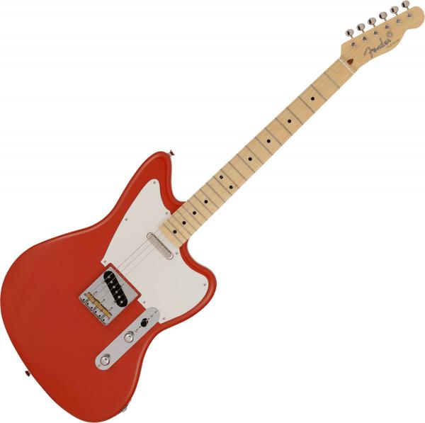 Solid body elektrische gitaar Fender Made in Japan Offset Telecaster - Fiesta red