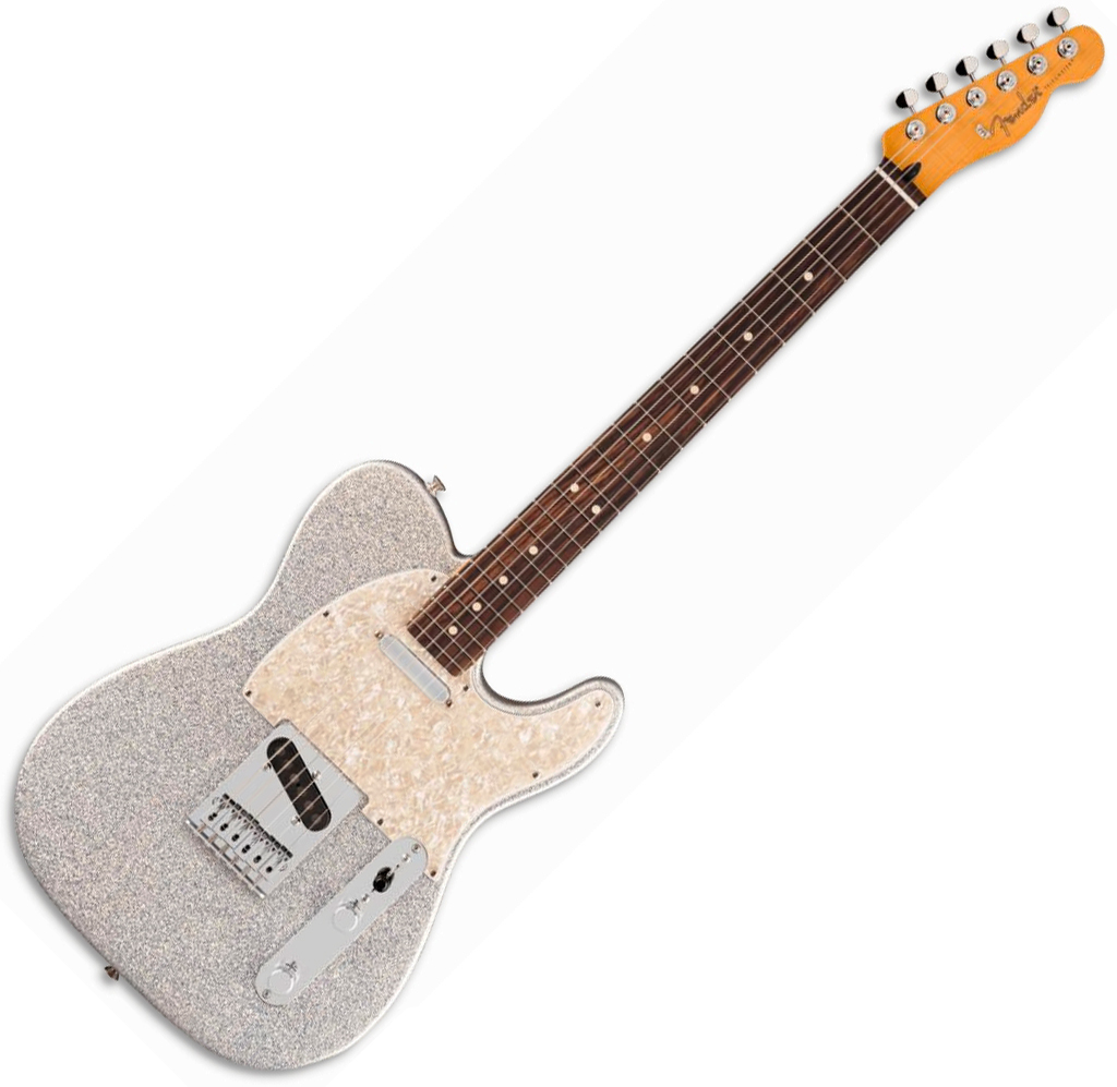 Fender Tele Player Ii 75th Ann. Mex 2s Ht Rw - Diamond Dust Sparkle - Televorm elektrische gitaar - Variation 1