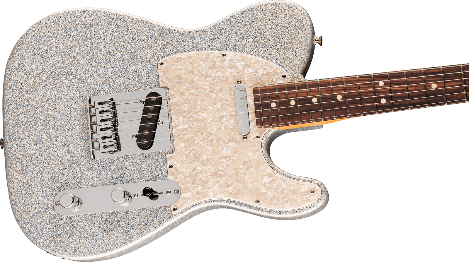 Fender Tele Player Ii 75th Ann. Mex 2s Ht Rw - Diamond Dust Sparkle - Televorm elektrische gitaar - Variation 3