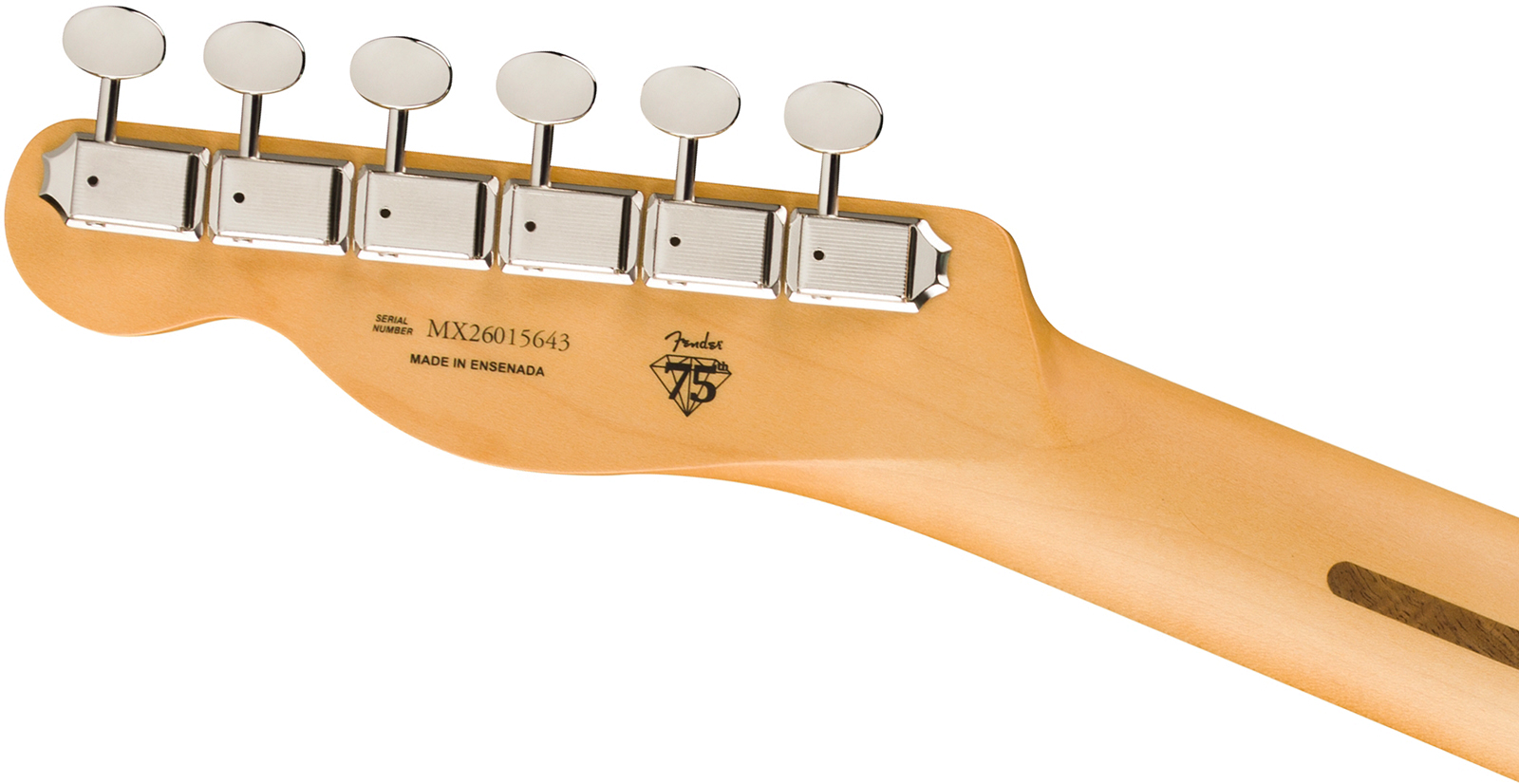 Fender Tele Player Ii 75th Anniversary Mex Ht 2s Mn - Aztec Gold - Televorm elektrische gitaar - Variation 4