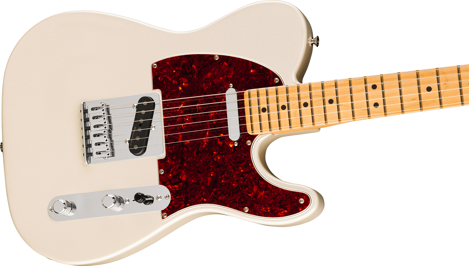 Fender Tele Player Ii Modified Mex 2s Ht Mn - Olympic Pearl - Televorm elektrische gitaar - Variation 2