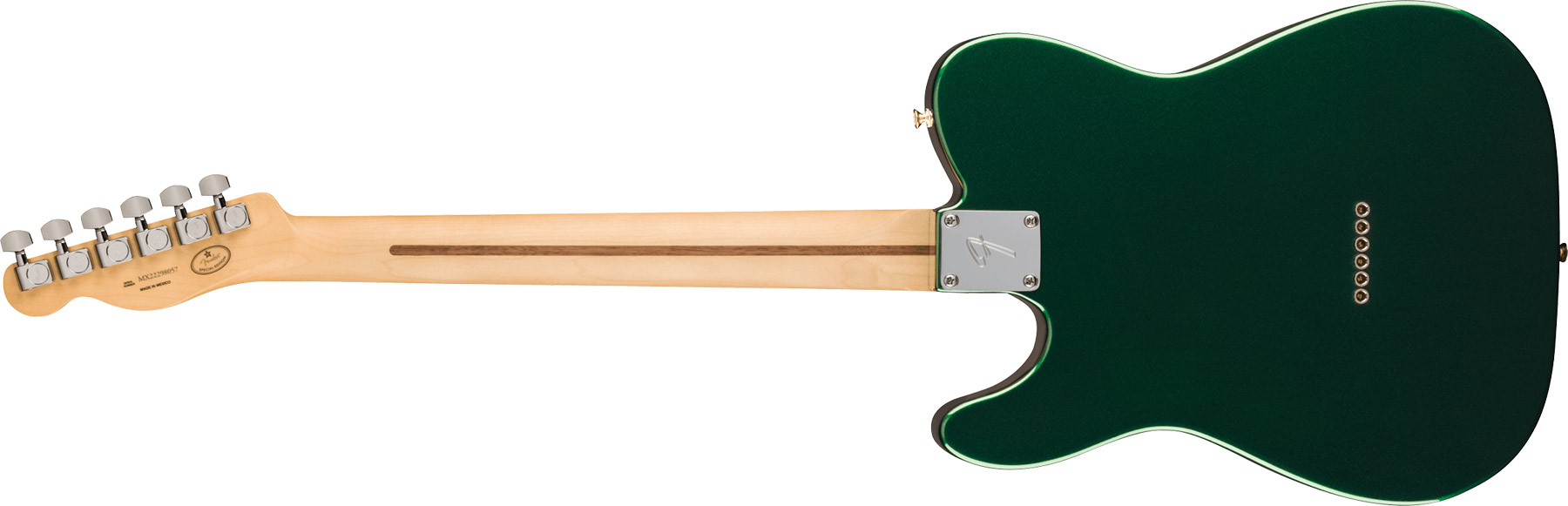 Fender Tele Player Ltd Mex 2s Seymour Duncan Mn - British Racing Green - Televorm elektrische gitaar - Variation 1