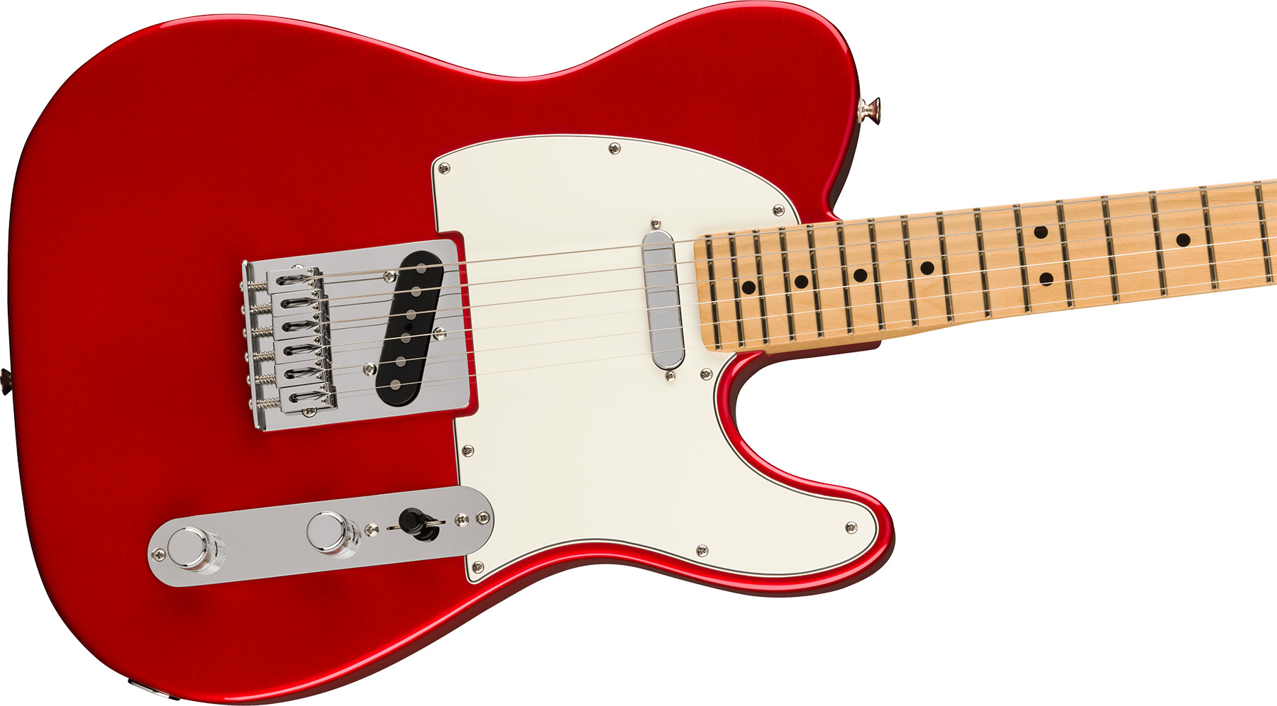 Fender Tele Player Mex 2023 2s Ht Mn - Candy Apple Red - Televorm elektrische gitaar - Variation 2