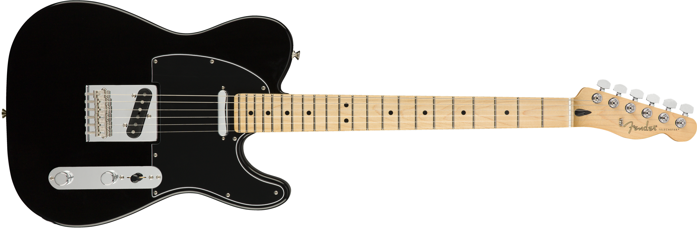 Fender Tele Player Mex Mn - Black - Televorm elektrische gitaar - Variation 1