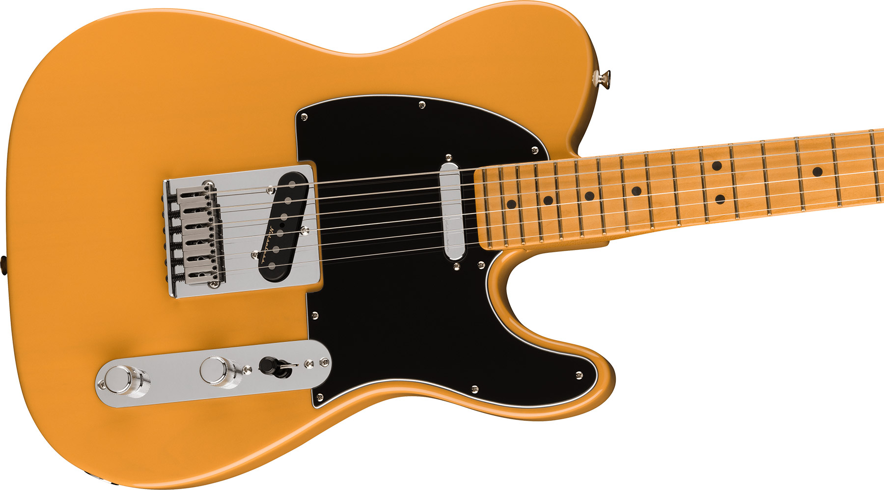 Fender Tele Player Plus Mex 2023 2s Ht Mn - Butterscotch Blonde - Televorm elektrische gitaar - Variation 2