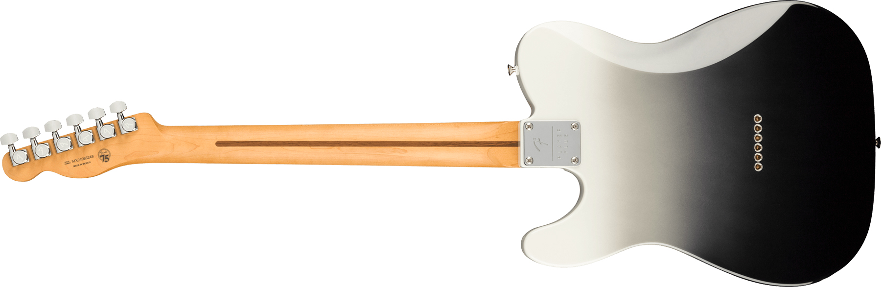 Fender Tele Player Plus Mex 2s Ht Pf - Silver Smoke - Televorm elektrische gitaar - Variation 1