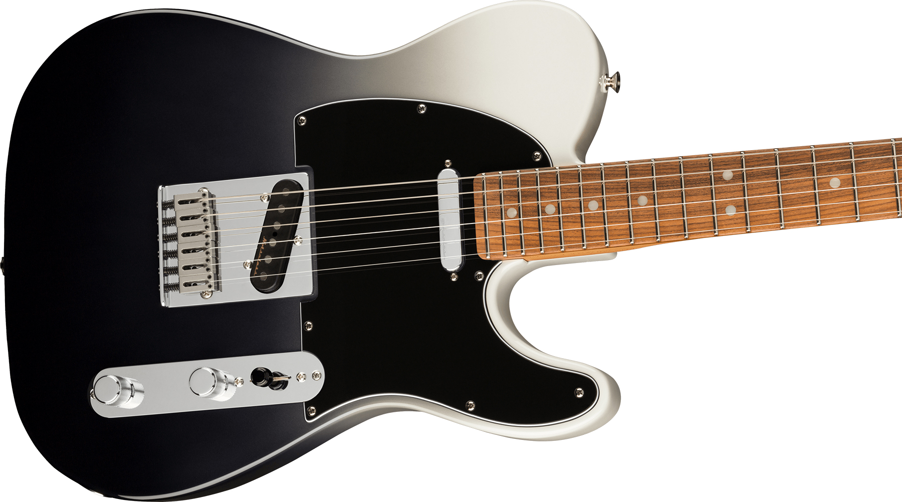 Fender Tele Player Plus Mex 2s Ht Pf - Silver Smoke - Televorm elektrische gitaar - Variation 2