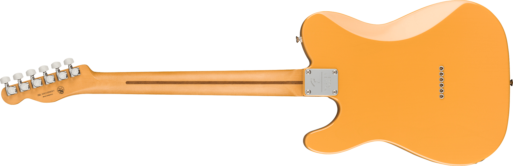 Fender Tele Player Plus Nashville Mex 3s Ht Mn - Butterscotch Blonde - Televorm elektrische gitaar - Variation 1