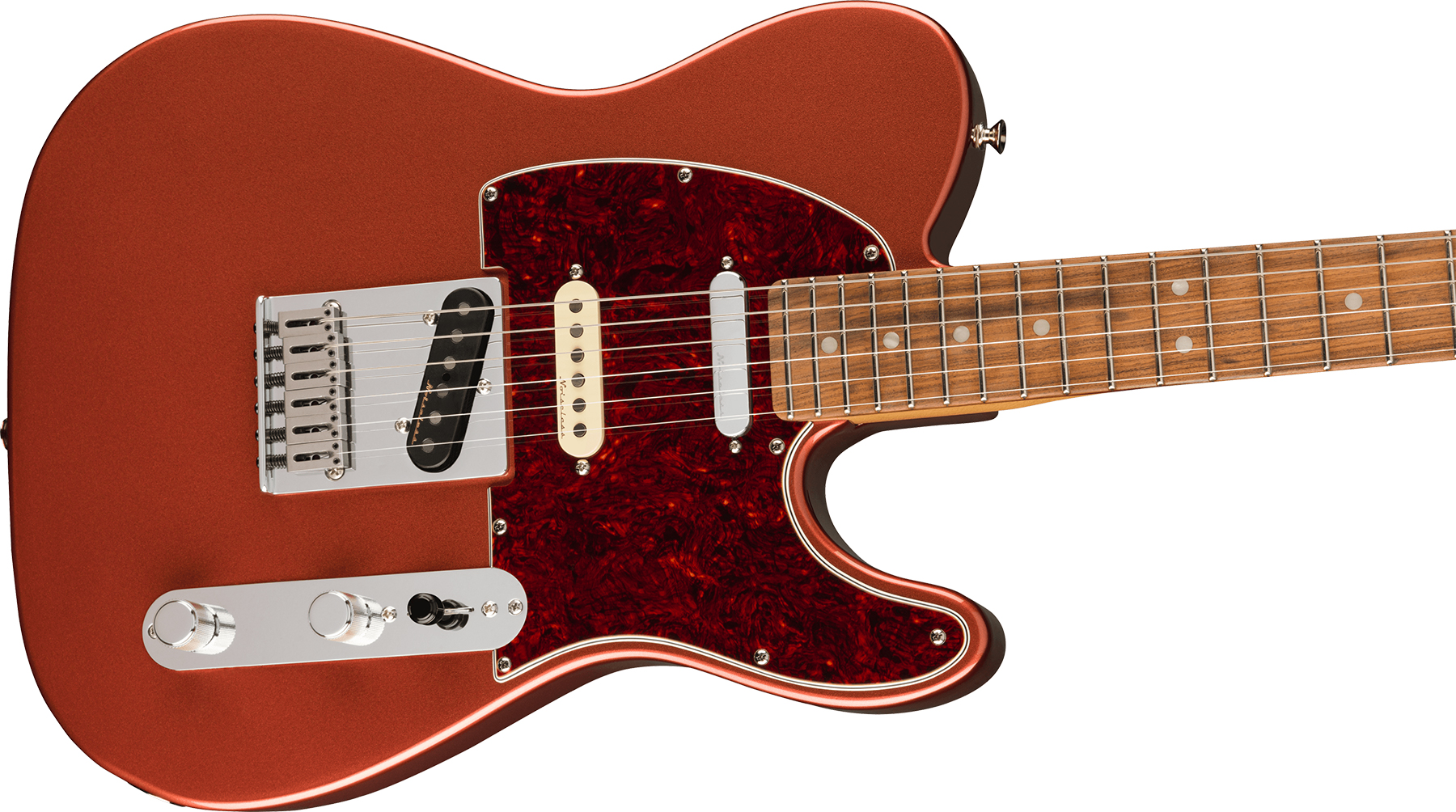 Fender Tele Player Plus Nashville Mex 3s Ht Pf - Aged Candy Apple Red - Televorm elektrische gitaar - Variation 2