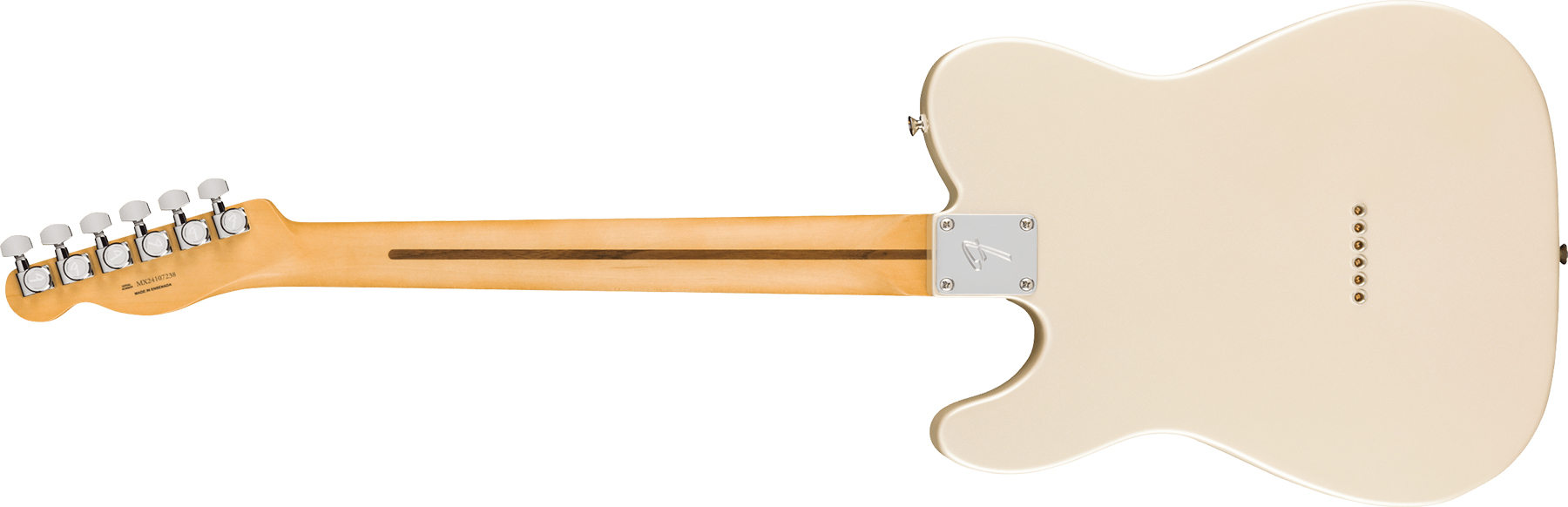 Fender Tele Sh Player Ii Modified Mex 2s Ht Mn - Olympic Pearl - Televorm elektrische gitaar - Variation 1