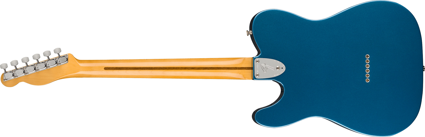 Fender Tele Thinline 1972 American Vintage Ii Usa 2h Ht Mn - Lake Placid Blue - Televorm elektrische gitaar - Variation 1