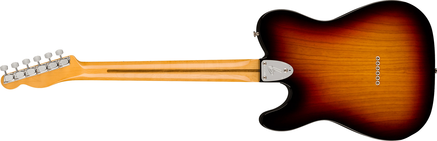 Fender Tele Thinline 1972 American Vintage Ii Usa 2h Ht Mn - 3-color Sunburst - Televorm elektrische gitaar - Variation 1