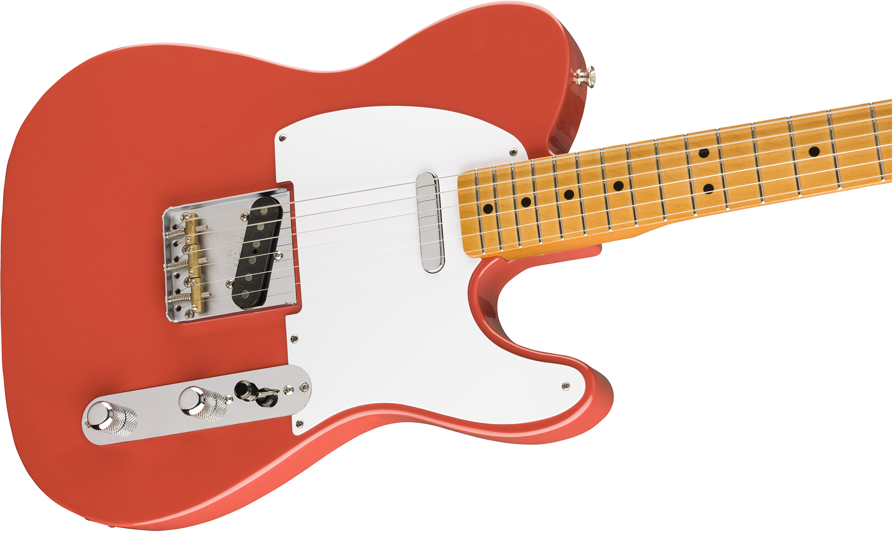 Fender Tele 50s Vintera Vintage Mex Mn - Fiesta Red - Televorm elektrische gitaar - Variation 2