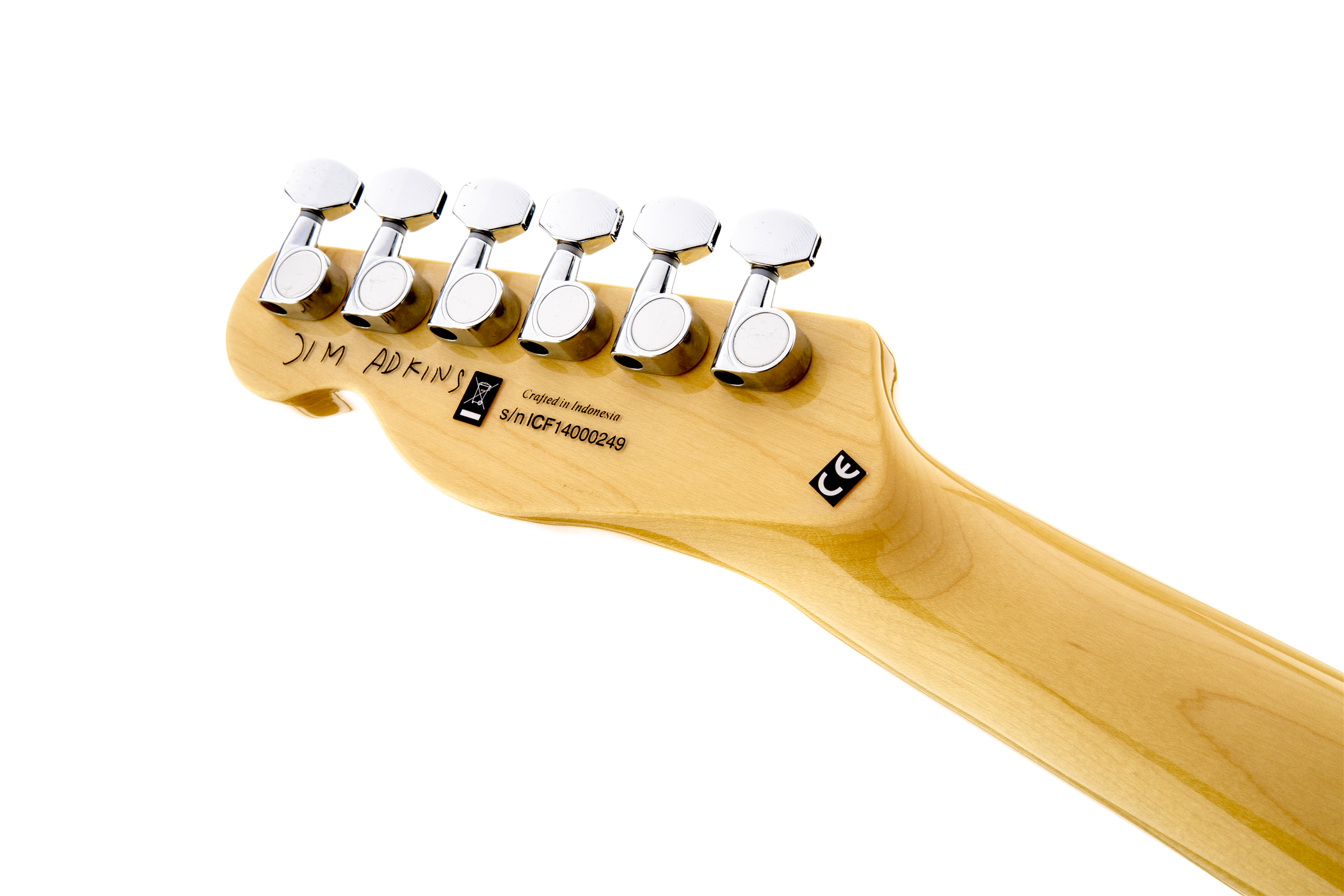Fender Jim Adkins Tele Ja-90 Mex Signature 2p90 - Natural - Semi hollow elektriche gitaar - Variation 7