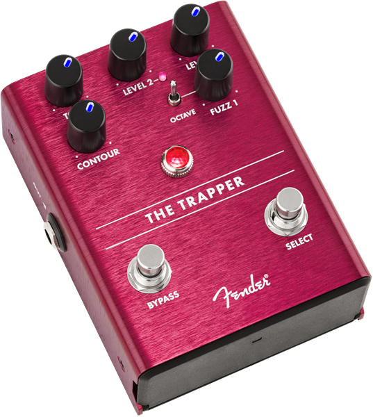 Overdrive/distortion/fuzz effectpedaal Fender The Trapper Dual Fuzz
